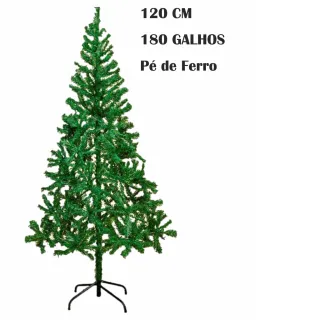 Decoração de Natal: Árvore Pinheiro 120CM - Compre Online na Raryel - 90cm80Galhos