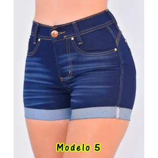Feminino Short Jeans: estilo e conforto em uma peça versátil - Modelo 2