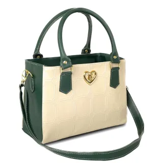 Bolsa Transversal Média Feminina Lorena - Envio Imediato - Marfim