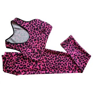 Roupa Academia Conjunto Feminino Top e Calça Legging - Pode Escolher Cor - Uva Neon