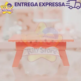 Elegante Kit de Boleira Cake Renda + Mesinhas + Vasos Grego + Bandejas - Vermelho