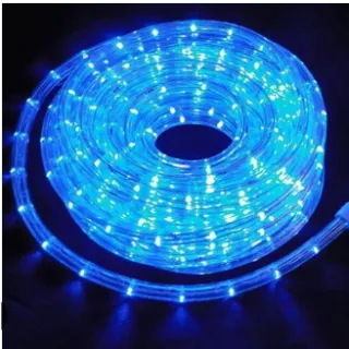 Iluminação Natal Luzes Led Rolo Tubo Mangueira Pisca Pisca 10m 110V - Colorido