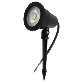 Luminária Led Espeto Jardim - Kit 5 Unidades - Único