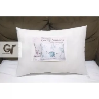 Travesseiros Alto Kit Guvy Sonhos - Fibra Siliconada Antialérgico - Único