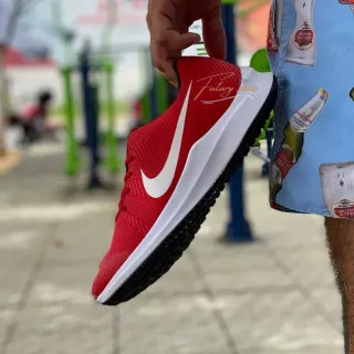 Caminhada Tênis Masculino Fitness Academia Zoom - PRETO/PRETO