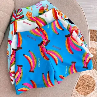 Farm Inspiração Alfaiataria Curta - Banana Branca