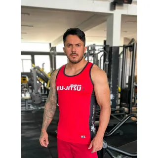 Fitness Masculina Regata Cavada - Camisa Black skull preta