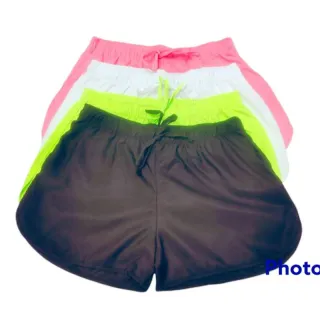 Bermuda Tamanho Grande Plus Size Caminhada Piscina Saida De Praia Passeio - Rosa Bebe