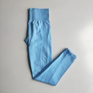 Legging Esportiva Feminina Alta Elástica Sem Costura - Raryel - Cinza Escuro