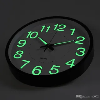 Rx0613 Relógio Luminoso Parede 30cm - Único