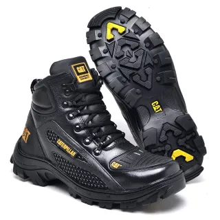 Envio Ja Bota Coturno Masculina Motociclista Caterpillar