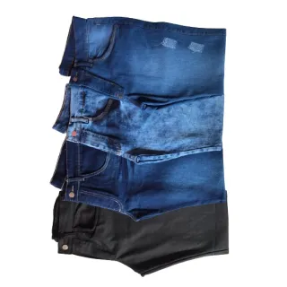 Calças Jeans Masculina Slim Original Kit 3 Elastano - 40