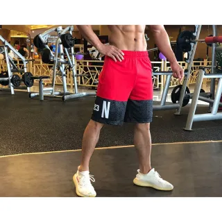 Short masculino fitness basquete academia - Confortável Plus Size - Preto e Branco