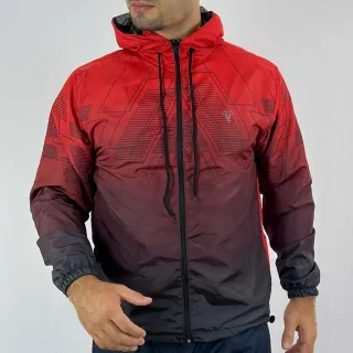 Estampada Impermeável Masculina Vento Corta Jaqueta - estampa 4