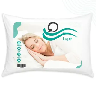 Travesseiro Antialérgico 70x50cm - Enchimento de Fibra Siliconada