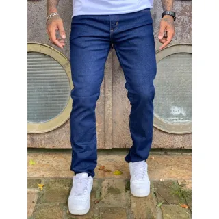 Nova Coleção: Calça Jeans Masculina Slim Fit Premium com Elastano Lycra - Básica