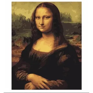 Kit completo de pintura numerada - Tela 40x50 para decorar sua casa com quadros pintados - Paris