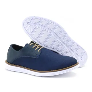 Casamento Sapato Oxford Masculino Moderno Casual Amarrar Confortável - 401SintPto