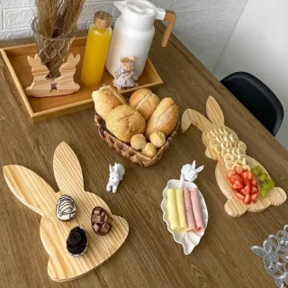 Decoração de Páscoa em Madeira de Pinus para Artesanato