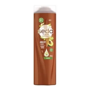 Shampoo Anticaspa Seda Todos Tipos de Cabelo 325 ml - Hidratação Intensa com Ceramidas, Babosa e Óleos - Pretos Luminosos