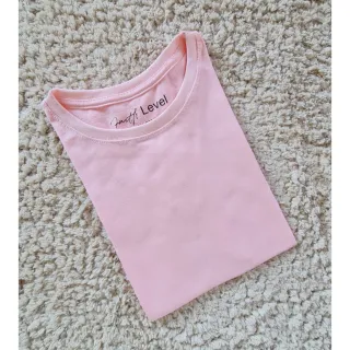 Blusa Feminina Lisa de Algodão, T-Shirt Gola Redonda Basica - Vermelho