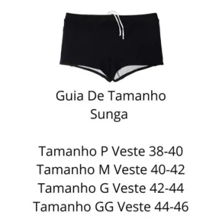 Envio Imediato - Sunga de Praia Preta Masculina - Sunga Preta