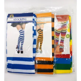 Diversos Modelos Meia Stocking 5/8 - Amarela C/ Bolinha Preta