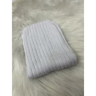 Moda feminina tricot fashion, regata canelado verão tricô - Laranja neon