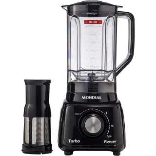 Liquidificador Preto Mondial L-99 com Filtro - 550W, 2,2L - Promoção Raryel - Único