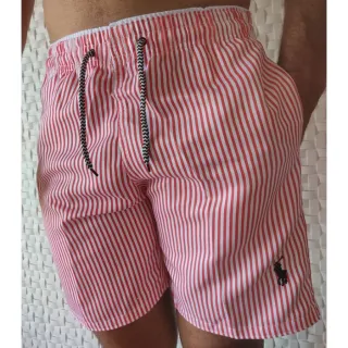 Moda masculina: bermudas de praia estilo mauricinho - Azul Marinho