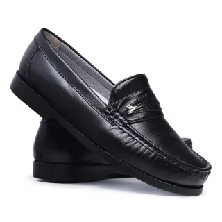 Sapatilha Mocassim Masculino Couro Legítimo Dockside Drive Solado Borracha - Marrom