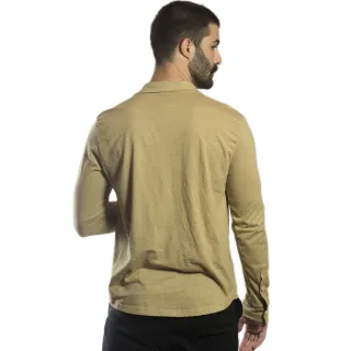 Moda Sustentável: Camisa Masculina Manga Longa Slim para Homem Moderno - MESCLA