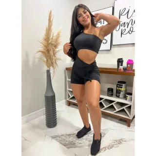 Roupas de academia fitness REF 29 - Macaquinho para boxe e corrida - Lilás 💜