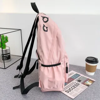 Mochila Escolar Unissexo Feminina com Estampa de Trevo - Ideal para Meninos e Meninas - Azul