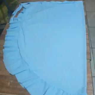 Moda praia pareô liso longo - 2kit - Rosa nenon