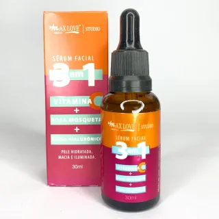 Max Love Sérum Vitamina C 3 em 1 - Único
