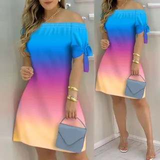 Vestido Boêmia Floral Justo Midi Manga Curta - Preto