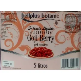 Sabonete líquido BellPlus com Glicerina - Goji Berry - 5 litros - Único