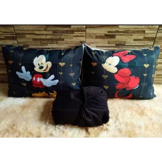 Poliéster Jogo de Lençol Casal Temático 3 Peças - Diversos - 11 VERMELHO