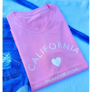 T-shirts femininas babylook 100% algodão P M G - P M G