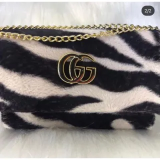 Lançamento Bolsa Feminina GG Alça Corrente - Blogueirinha - Preto