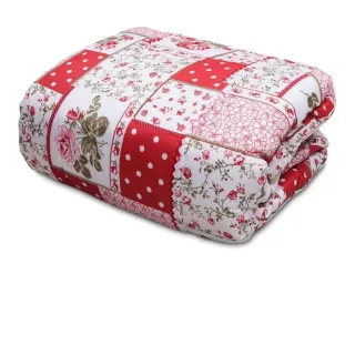 Edredom Padrão Casal Kit 5 Peças - Florido