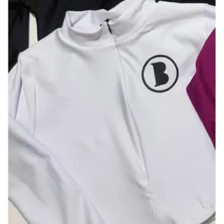 Cropped Manga Longa BUBU com Zíper - Envio Imediato - Preto