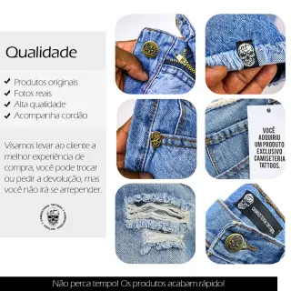 Promoção Calça Jeans Super Skinny Preta Masculina com Zíper - 34