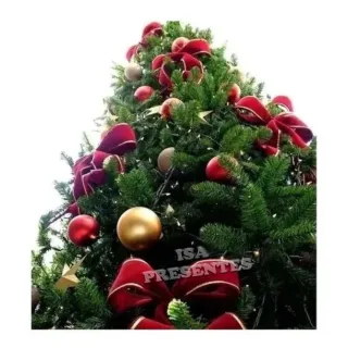 Árvore de Natal Gigante Luxo Verde 2,40m - Linha Dinamarquesa - A0724H