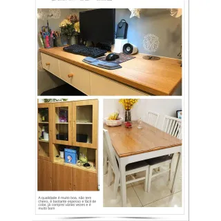 Textura Moldável de Madeira Amadeirado - Papel Adesivo Lavável - M15 (Mais Grosso--1mx61cm)