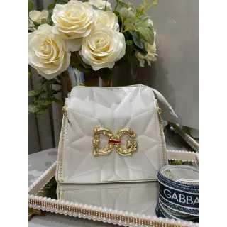 Oferta Relâmpago: Bolsa Feminina Transversal com 3 Zíperes em Promoção - Creme