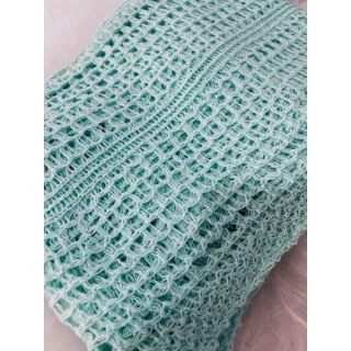 Tricot Manga Longa Saida de Praia - Azul