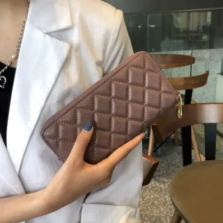 Porta Moeda Porta Cartões Bolsa Mãos Carteira Feminina Levar - Modelo/Cores/Tamanho Aleatório