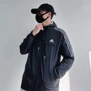 Corta Vento Impermeável Encapuzado - Jaquetas - Preto